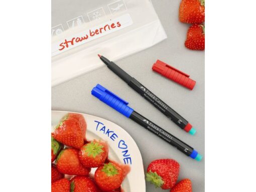 Faber Castell Marker Faber-Castell Multimark permanent M blauw
