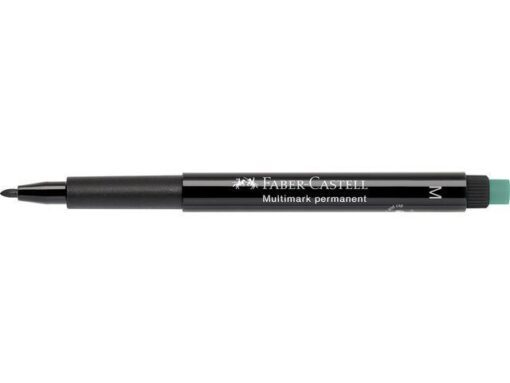 Faber Castell Marker Faber-Castell Multimark permanent M zwart