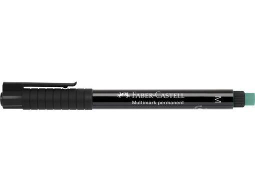 Faber Castell Marker Faber-Castell Multimark permanent M zwart