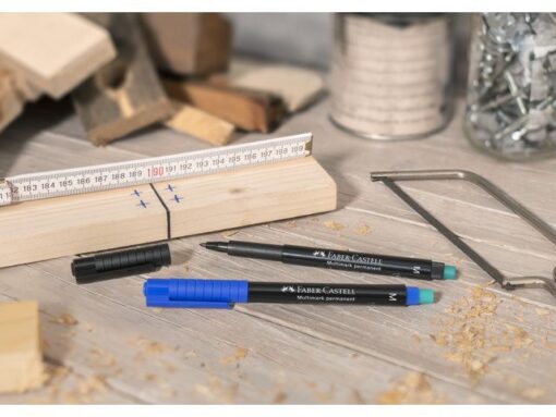 Faber Castell Marker Faber-Castell Multimark permanent M zwart
