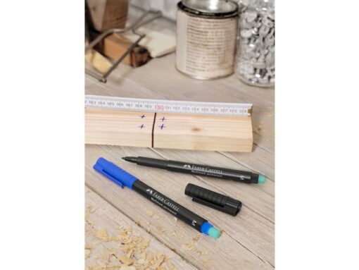Faber Castell Marker Faber-Castell Multimark permanent M zwart