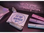Faber Castell Tekstmarker Faber-Castell Metallic etui á 4 stuks