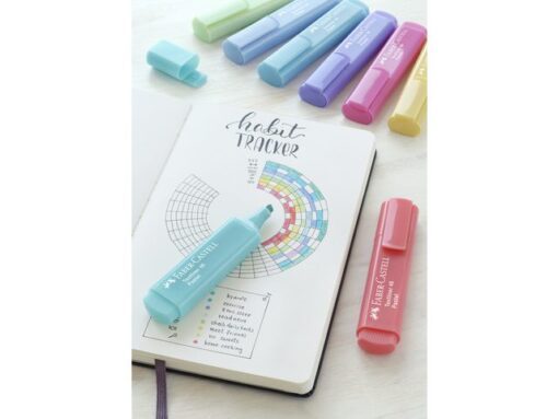 Faber Castell tekstmarker Faber-Castell 1546 pastel lila