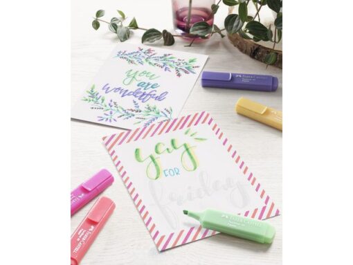 Faber Castell tekstmarker Faber-Castell 1546 pastel vanille