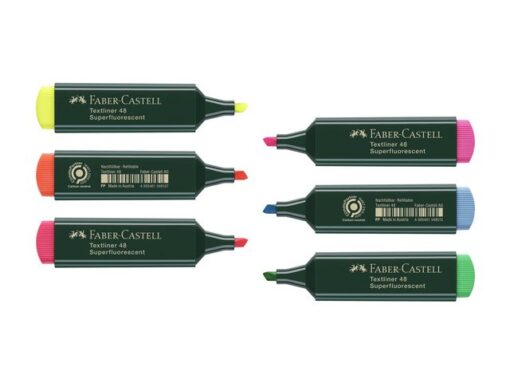 Faber Castell tekstmarker Faber-Castell 48 neon groen