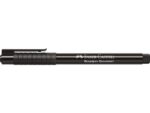 Faber Castell fineliner Faber-Castell Broadpen 1554 zwart