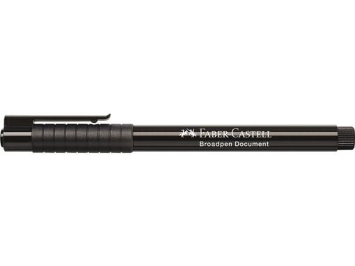 Faber Castell fineliner Faber-Castell Broadpen 1554 zwart