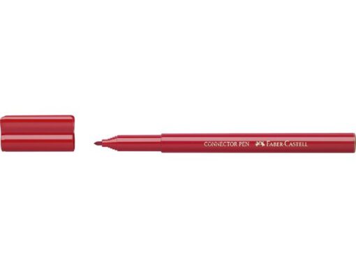 Faber Castell viltstiften Connector 33 stuks met 10 clips in 'vrachtwagen'
