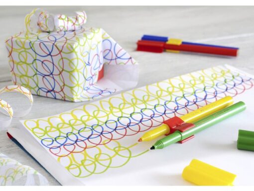 Faber Castell viltstiften Faber-Castell Connector koffer viltstiften 60   stuks