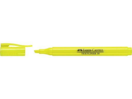 Faber Castell tekstmarker Faber-Castell 38 geel