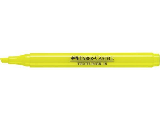 Faber Castell tekstmarker Faber-Castell 38 geel