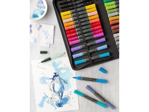 Faber Castell Aquarel marker Faber-Castell Albrecht Dürer in etui,        30stuks Markers en accessoires
