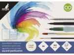 Postkaarten Kangaro blok 15 vel 300 grams aquarelpapier,    A6, blanco postkaarten