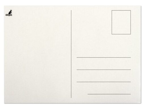 Postkaarten Kangaro blok 15 vel 300 grams aquarelpapier,    A6, blanco postkaarten