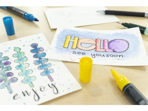 Postkaarten Kangaro blok 15 vel 300 grams aquarelpapier,    A6, blanco postkaarten