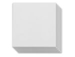 Canvaspaneel Kangaro 20x20 cm set 5 stuks 3mm board 280gr   katoen 3x primed