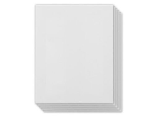 Canvaspaneel Kangaro 24x30 cm set 5 stuks 3mm board 280gr   katoen 3x primed