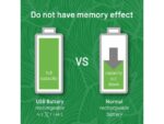 Nextime oplaadbare AA USB-Batterij blister a 4 stuks