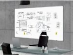 Whiteboard Rocada 120x200cm emaille wit magnetisch