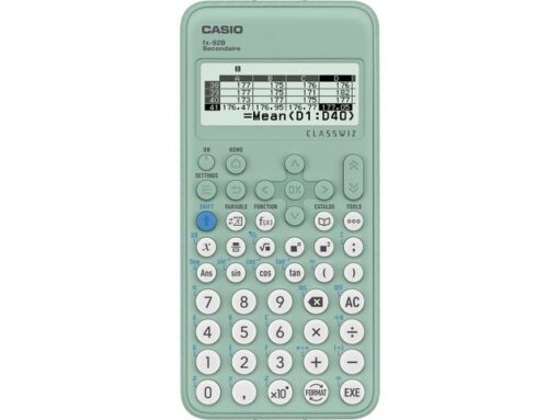 Rekenmachine Casio 92SECOND (BE/FR)