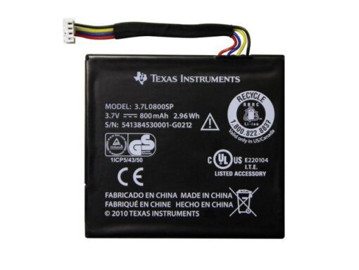 Texas Instruments Rechargeable battery with wire