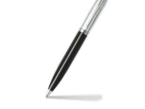 Balpen SHEAFFER 100 E9313 Glossy black barrel brushed       chrome cap nickel plated