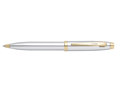 Balpen SHEAFFER 100 E9340 Bright chrome gold tone