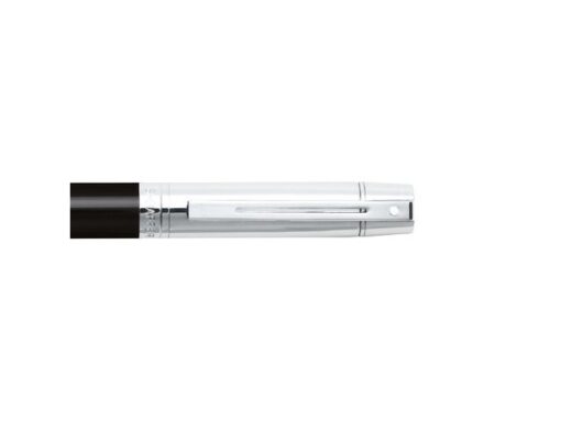 Balpen SHEAFFER 300 E9314 Black barrel chrome cap chrome    plated