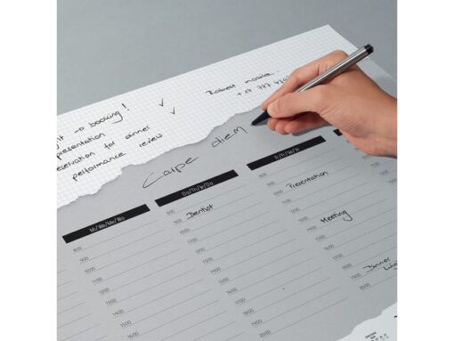Designonderlegger Sigel Weekplan 24/25/26. 59.5x41cm 52 vel 80 grams FSC papier