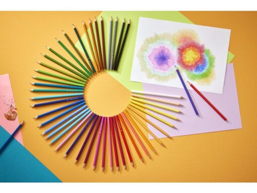 Faber Castell Kleurpotlood Faber-Castell Castle zeskantig metalen etui    met 12 stuks
