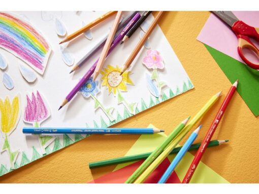 Faber Castell Kleurpotlood Faber-Castell Castle zeskantig metalen etui 48 stuks met accessoires
