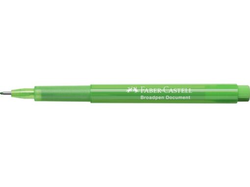 Fineliner Faber Castell Broadpen 1554 lichtgroen