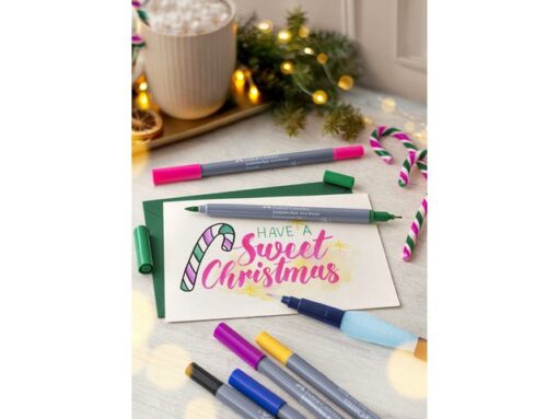 Faber Castell Duo aquarelmarker Faber-Castell Goldfaber etui 6 stuks      Graffiti