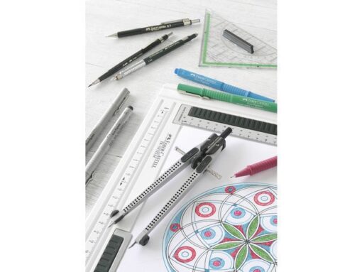 Faber Castell Tekenpen 8 st. diverse lijnbreedtes