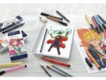 Faber Castell Tekenstift Faber-Castell Pitt Artist Pen Manga 4-delig etui Black