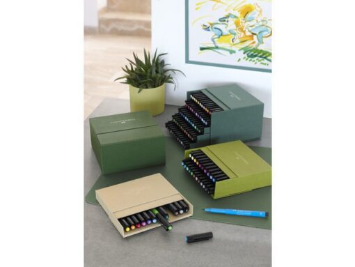Faber Castell Tekenstift Faber-Castell Pitt Artist Pen Brush 24dlg studiobox