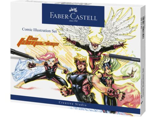 Faber Castell Tekenstift Faber-Castell Pitt Artist Pen Comic illustratie  set