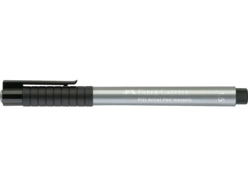 Faber Castell Tekenstift Faber-Castell Pitt Artist Pen 251 zilver
