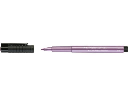 Faber Castell Tekenstift Faber-Castell Pitt Artist 290 Pen Ruby metallic