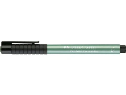 Faber Castell Tekenstift Faber-Castell Pitt Artist Pen 294 groen metallic