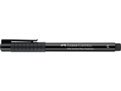 Faber Castell Tekenstift Faber-Castell Pitt Artist Pen M zwart