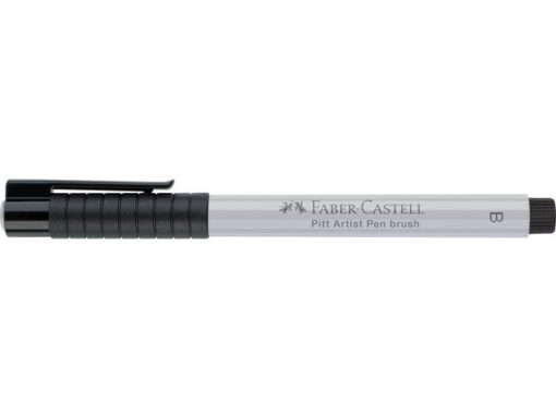 Faber Castell Tekenstift Faber-Castell Pitt Artist Pen Brush 130          koudgrijs I