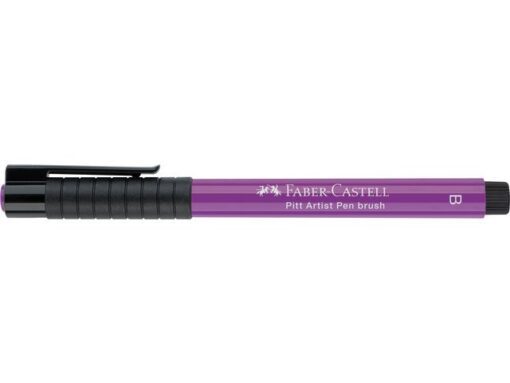 Faber Castell Tekenstift Faber-Castell Pitt Artist Pen Brush 134          donkerviolet