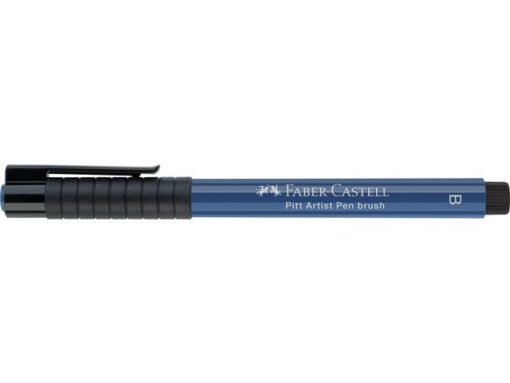 Faber Castell Tekenstift Faber-Castell Pitt Artist Pen Brush 247          indanthreen blauw