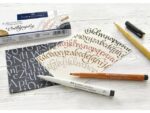 Faber Castell Tekenstift Faber-Castell Pitt Artist Pen kalligrafieset 6x