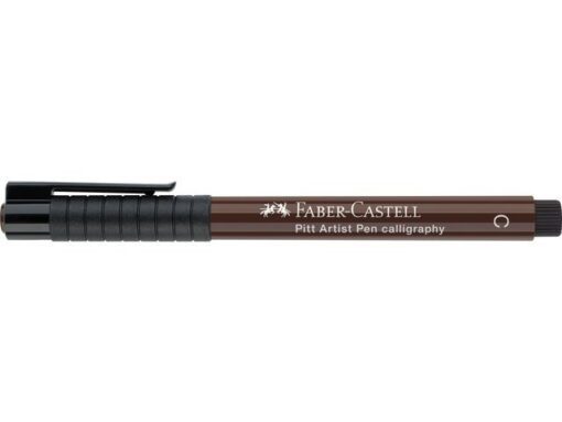 Faber Castell Kalligrafiepen Faber-Castell Pitt C 175 donker sepia