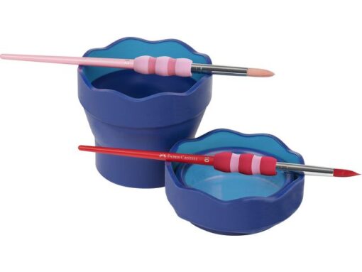 Faber Castell Watercup Faber-Castell Clic&Go blauw