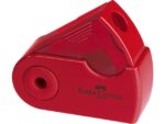 Faber Castell puntenslijper Faber-Castell "Sleeve" Mini enkel rood/blauw