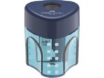 Faber Castell Puntenslijper Faber-Castell Grip Auto mini 2 kleuren        display 24 stuks
