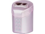 Faber Castell Puntenslijper Faber-Castell RollOn sparkle duo display 6 stuks assorti kleur: rose, violet en ocean metallic